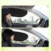 3 Stück Blendfreier UV-Blocker Neuer Elektrostatischer Sonnenschutz für Auto Seitenfenster Sonnenschutz Vorhänge Auto Innenzubehör
