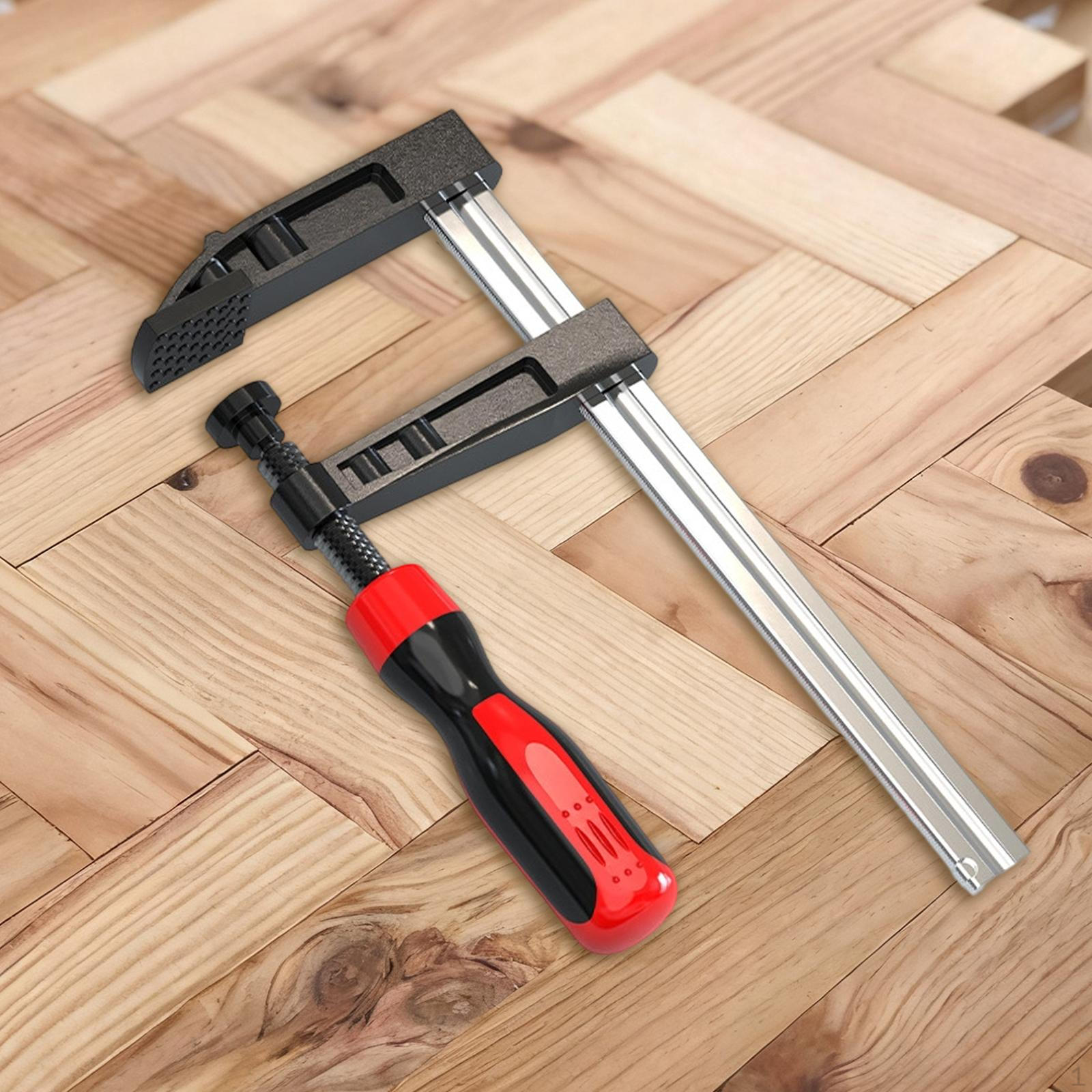 

Bar Clamp F Carbon Steel Heavy Duty Fast Sliding Clip Woodworking Tool for Workbench S