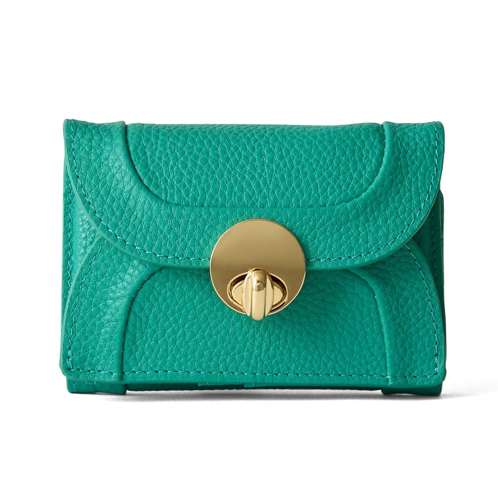 

Trifold Wallet New Round Form Mini Wallet Mint [Hazel] Women s м ятний