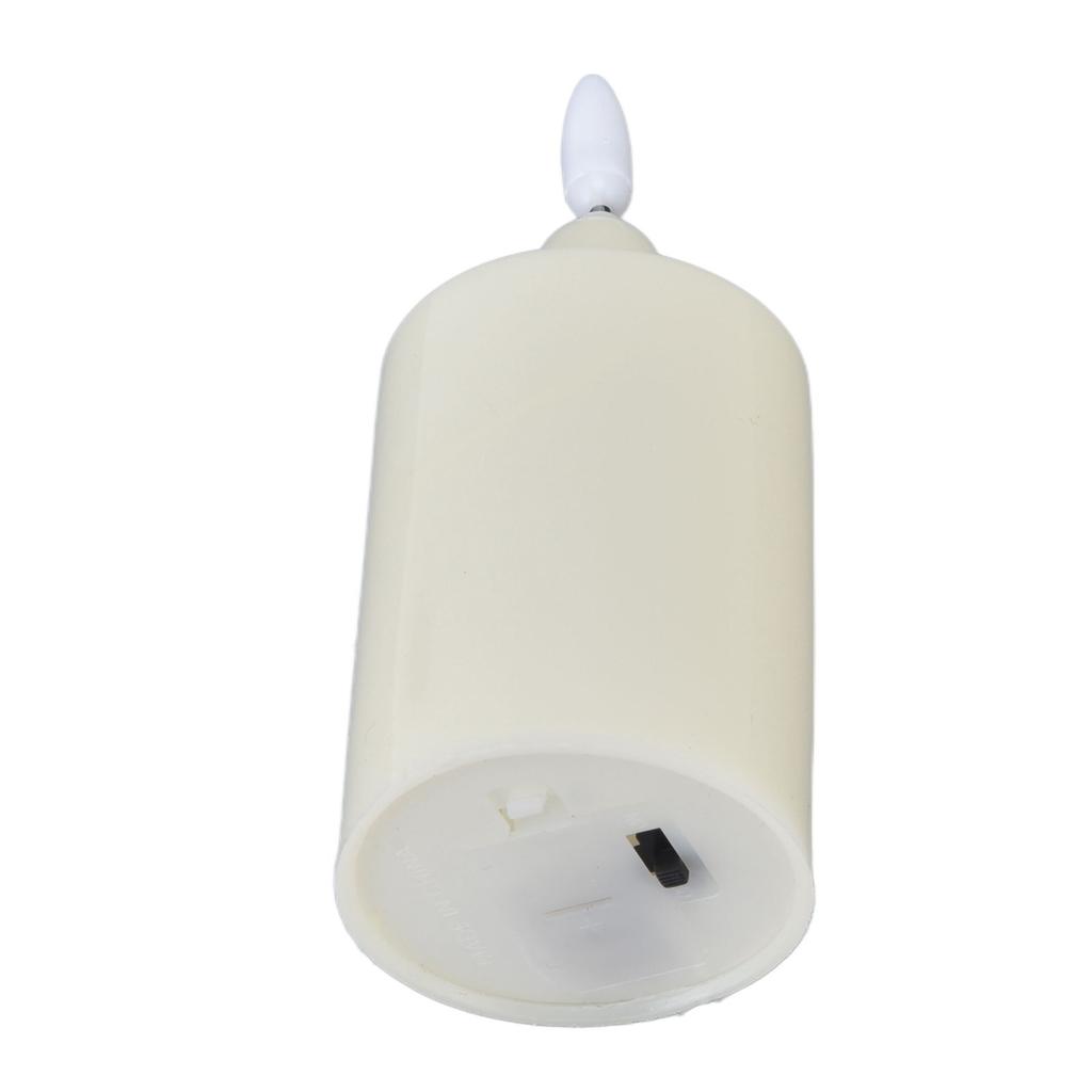 Flameless Candles Multipurpose Decorative LED Pillar Candles for Holiday Wedding Birthday Party 13x5.2cm   5.1x2.0in