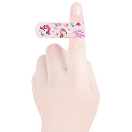 Skater Emergency Bandage M Size Extra 100 Pieces Bandage Disney Princess Made in Japan QQB100-A