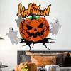 E-commerce Halloween Scary Face Pumpkin Self-Adhesive Stickers