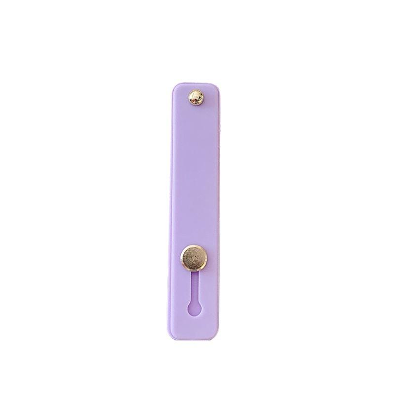 1Pcs Universal Phone Hand Band Bracket Silicone Phone Holder Finger Ring Push Pull Grip Stand  Sticker Phone Holder