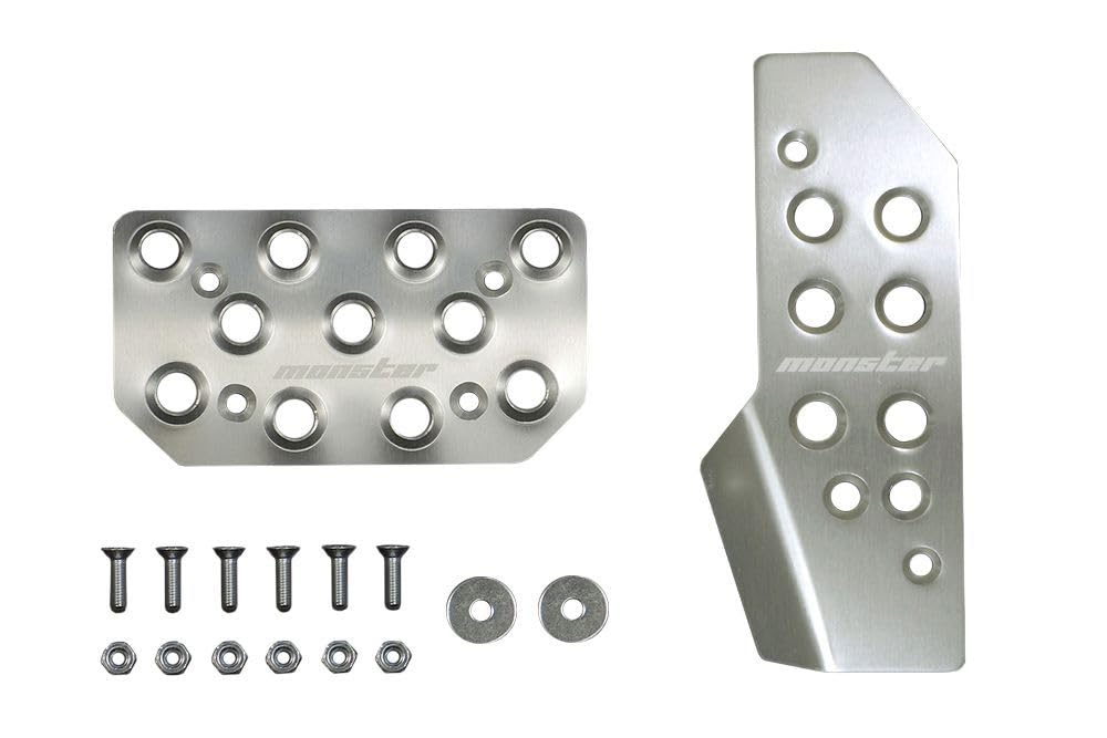 

MONSTER SPORT Спортивные накладки на педали для вождения Прозрачный анодированный Jimny Jimny Sierra Для автомобилей с АКПП [JB64W] / [JB74W] [JB64 AT] 849505-5500M