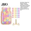 Reward Jar with Stand Wooden 25 Colorful Stars Flowers Kids Students Decoration Potty Training Positive Behavior Chart System Home Classroom