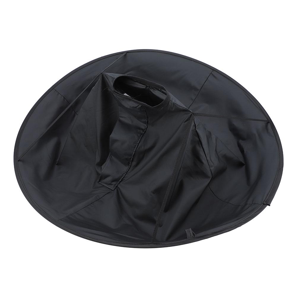 Adult Barber Hair Cutting Umbrella Cape Hairdressing Salon Gown Haircut Hairdresser Cloak Black