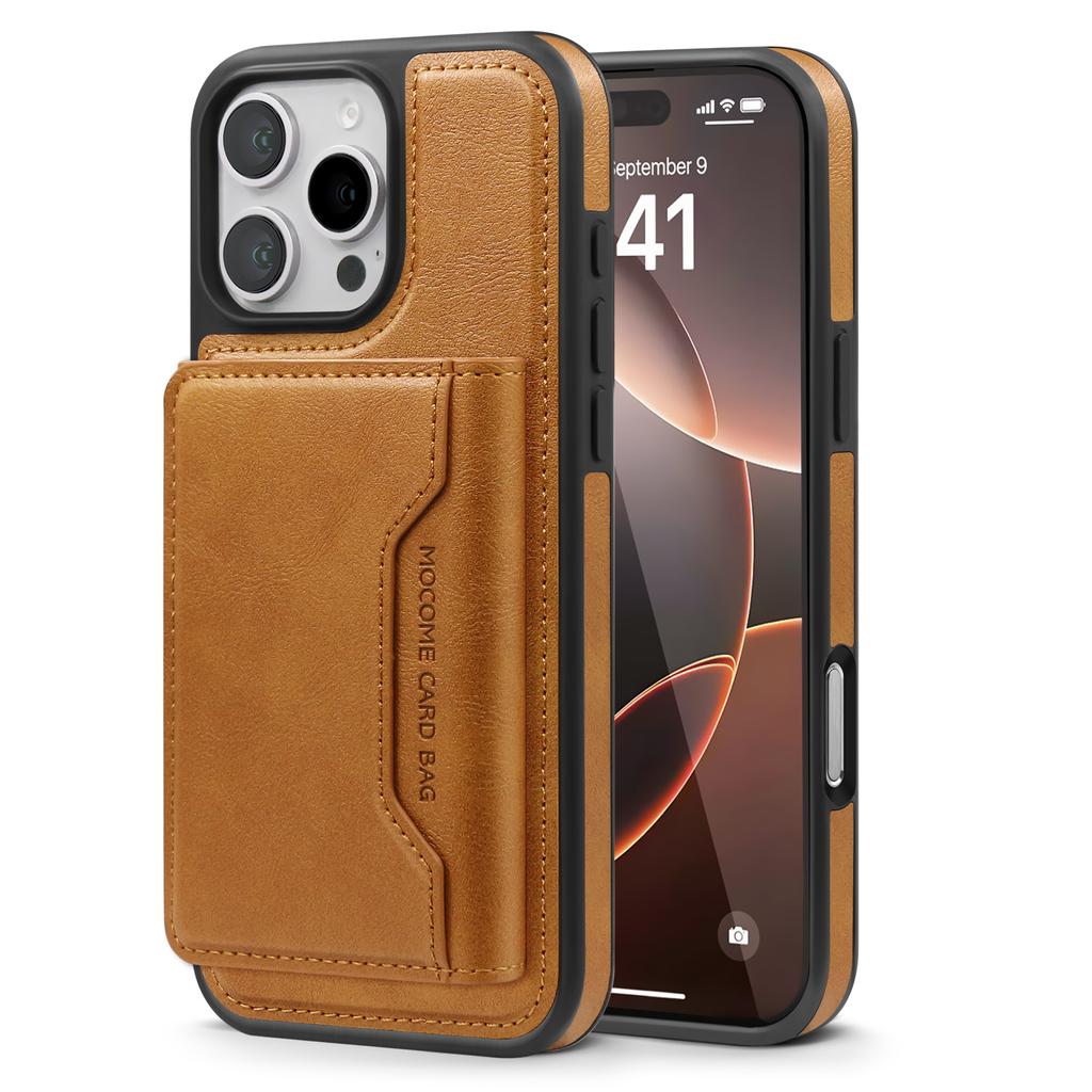 Abnehmbare 2-in-1-Geldbörse mit magnetischem Ständer und Kartenhalter, Leder-Telefonhülle für iPhone 16 Pro Max 15 14 13 Plus Cover