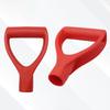 Snow Shovel Handle D-Shaped Grip Plastic Shovel Handle Replacement Ergonomic D Grip Hanlde For Digging Raking Snow Scoop Yard