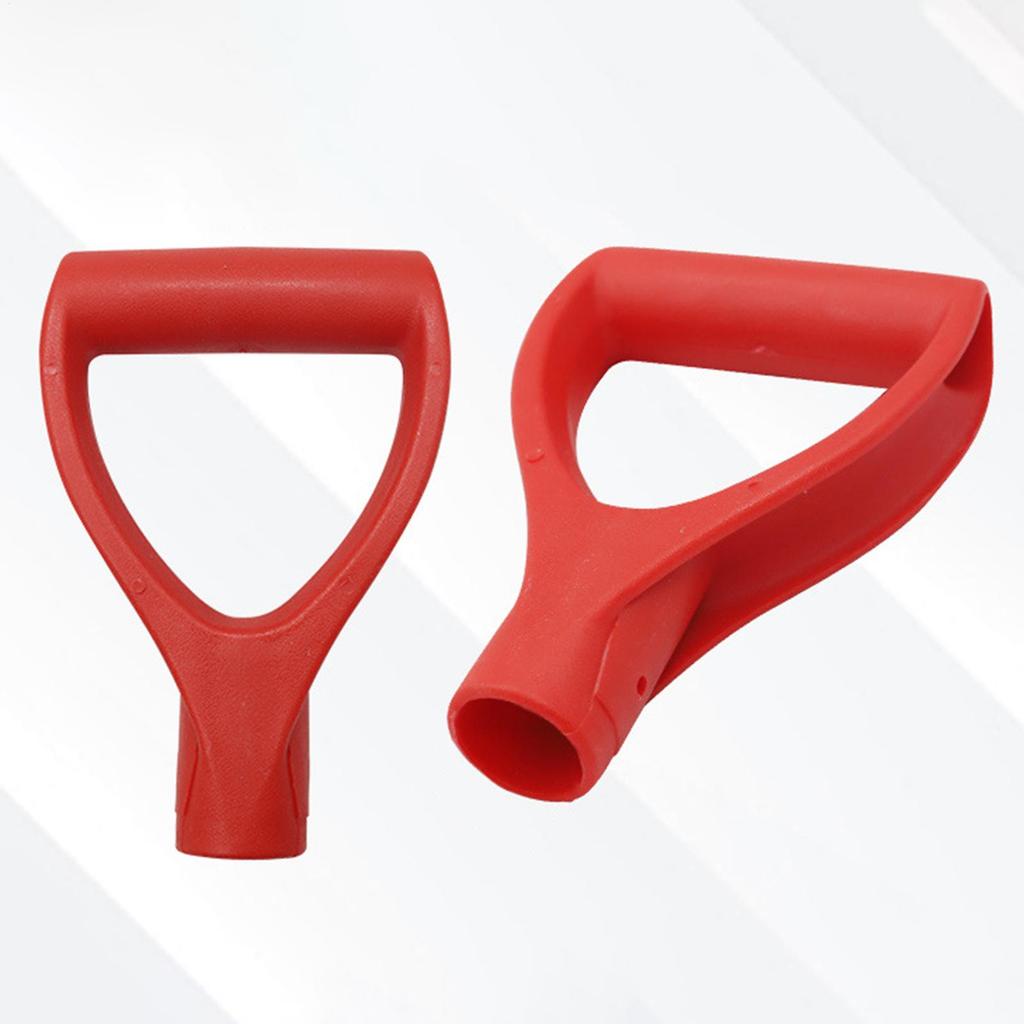 Snow Shovel Handle D-Shaped Grip Plastic Shovel Handle Replacement Ergonomic D Grip Hanlde For Digging Raking Snow Scoop Yard