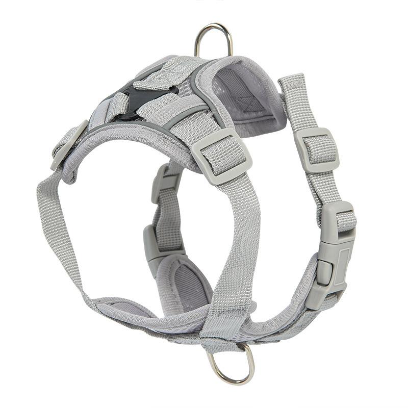 

Поводок для домашней кошки, милая жилетка, нагрудный ремень, защита от побега, регулируемый поводок для кошки, нагрудник для собаки XL size [recommended about 20-15 kg]