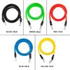 11 Pcs Natural Rubber Loop Tube Set,Fitness Tubes Resistance Bands,Workout Exercise,Yoga Sport Gym Muscle Training Elastic Rope Pull String Los Weight