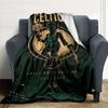 Celtics Legacy City Blanket Soft Throw Blanket For Home Bedroom Bed Sofa Travel Office Solid Christmas Blanket