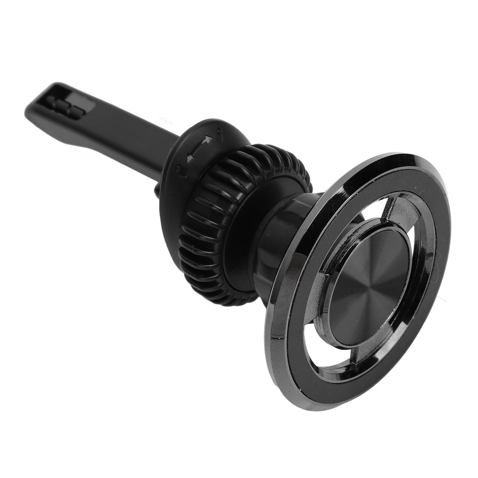 

Автомобильный держатель для телефона на вентиляционное отверстие, вращение на 360 градусов, магнитная адсорбция, держатель для телефона, алюминиевый сплав, автомобильный