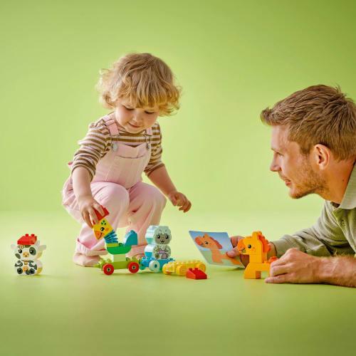 LEGO Duplo First Duplo Animal Crossing Toy Toy Present Birthday Block Educational Christmas Boys Girls Children 1 and a Half Years Old 2 Years Old 3 Y