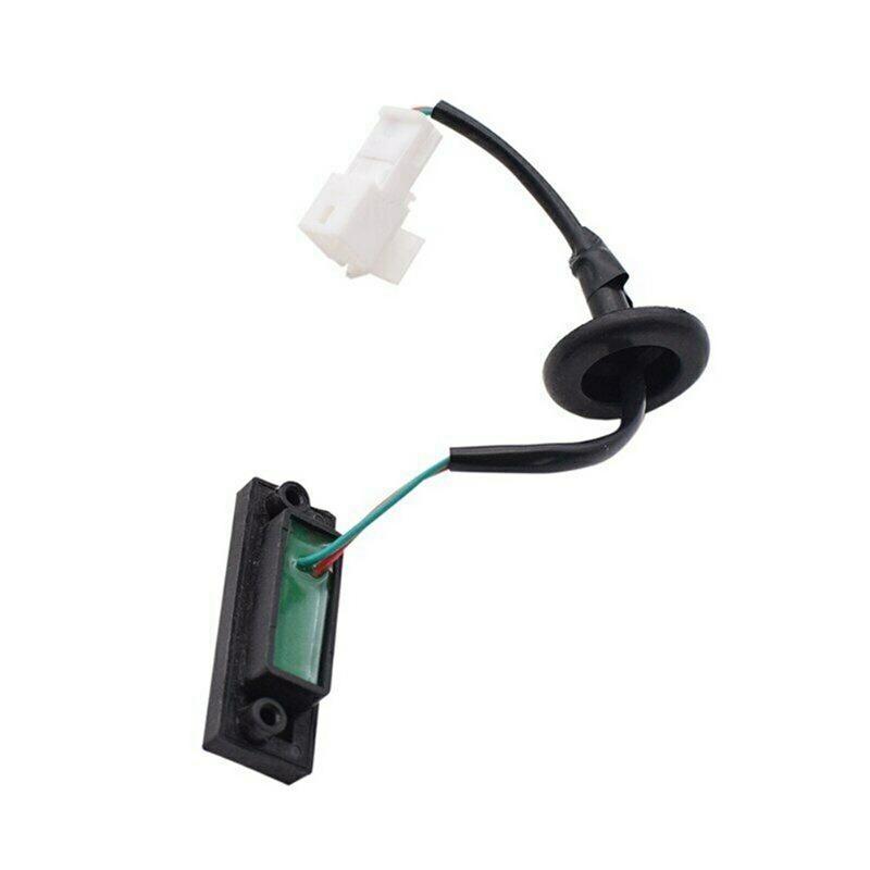 1x 81260-B4000 Car Trunk Lid Lock Release Switch ABS Black Boot Release Handle Tailgate Open Button For Hyundai I10 2013-