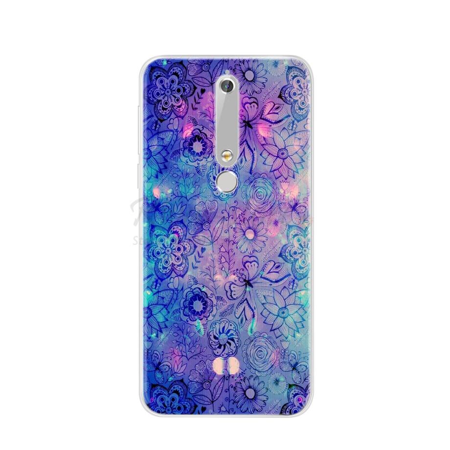 For Nokia 6.1 Nokia6.1 Phone Case Soft TPU Silicone Case For Nokia 6.1 2018 / For Nokia 6 2018 TA-1068 TA-1043 Case Back Cover