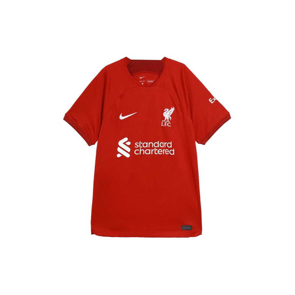 Nike 2022-23 Season Liverpool Home Stadium Print Short-Sleeve Football Shirt Men Tops Deep-Red DM1843-609