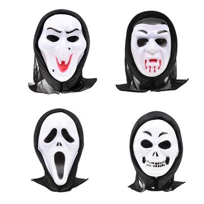 Scary Halloween Skull Mask & Zombie Gloves Set