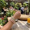 Ethnic Style Cloisonne Bangle Flower Pattern Hand Bracelet Charming Open Bangle  Women Jewelry