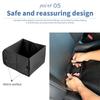 Foldable Car Seat Lumbar Support & Storage Box