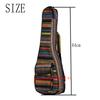 M MBAT 23 Inch Ukulele Bag Padded Pockets National Style Adjustable Strap Backpack Gig Case Oxford Cloth Guitar Accessories Part