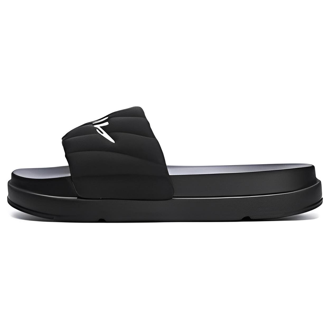 

FILA Drifter Comfortable Sports Rubber Sole Slide Sandals Women sandals Black F12W322505FBK 38