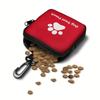 Portable Zipper Closure Polyester Dog Treat Bag for Training