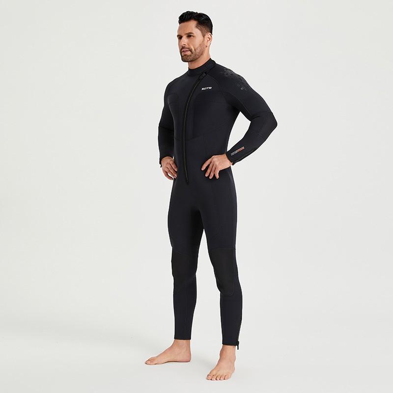 5mm Full Wetsuit Men Women - Chloroprene Neoprene Diving Suit Snorkeling Surfing Swimming Water Sports
