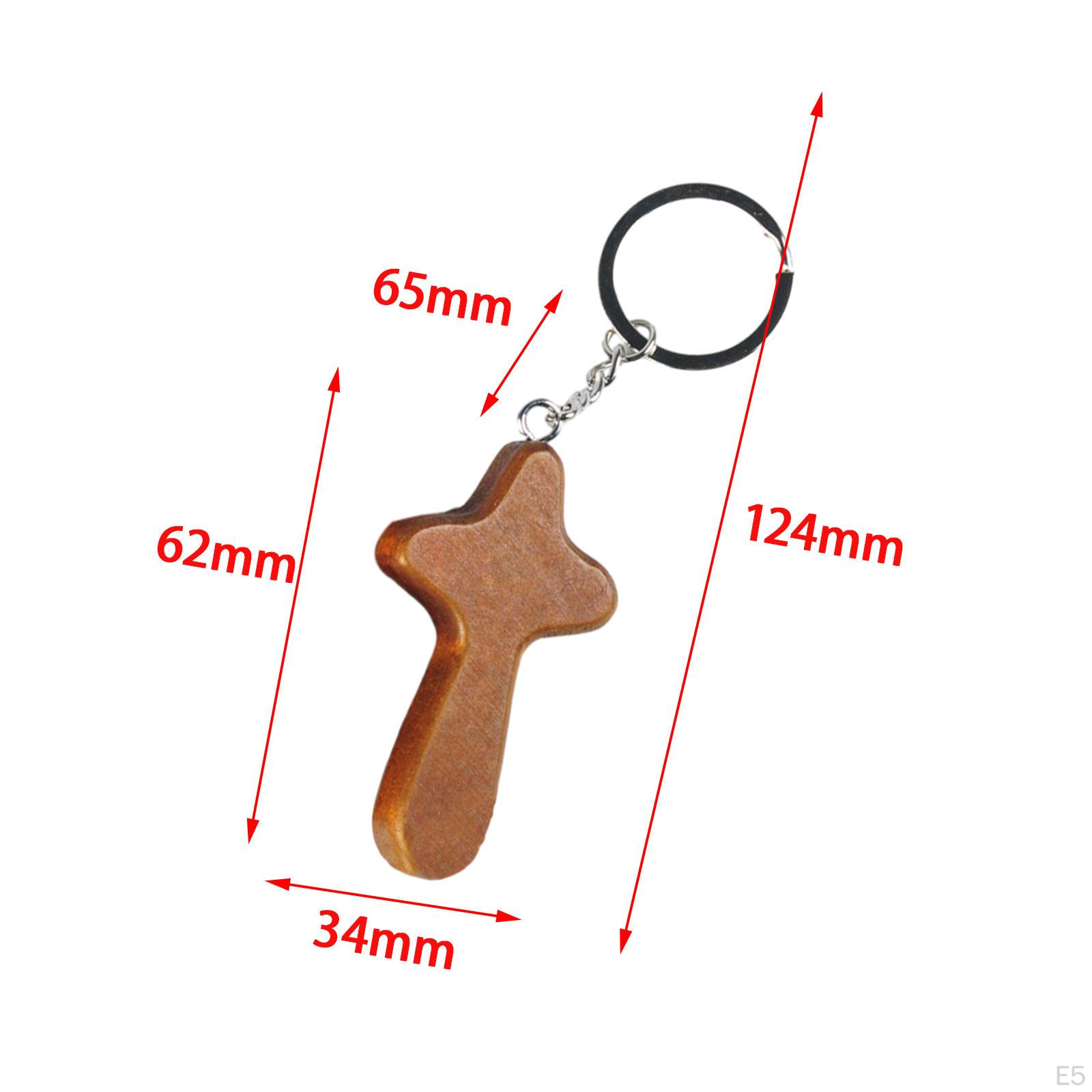 5 шт. брелок с крестом — фото 5