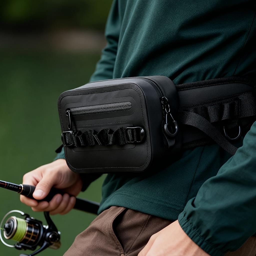 Outdoor Fishing Special Fanny Pack, Large-capacity Design, Can Hold Fishing Gear Small Accessories, Mobile Phones and Other Items