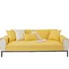 Sofa Cushion Four Seasons Non-Slip Pure Cotton Simple Modern Universal Pure Cotton Solid Color Cushion Cover Cloth Summer Sofa Cover Slipcover