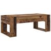 Coffee Table Reclaimed Wood Look 110 x 50 x 41 cm Engineered Wood