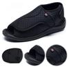 Women Men Diabetic Slippers Extra Wide Diabetic Shoes Adjustable Closure Sandals for Swollen Feet for Indoor