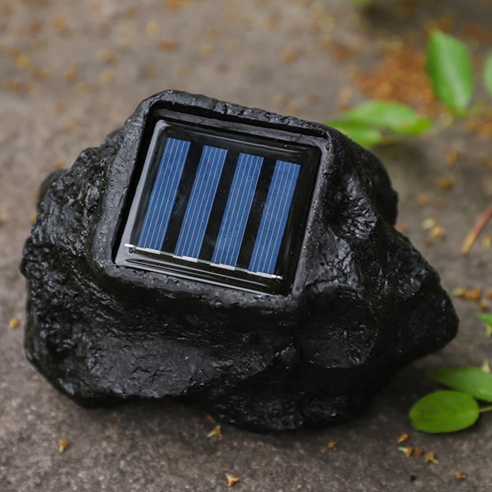 LED Solar Lamp Light Sensitive Solar Garden Lights Landscape Decoration IP65 Waterproof Simulation Stone Lawn Lamps