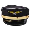 Fluglinien-Thema Luftwaffe Kappe Kostüm Requisite Uniform Pilotenkappe Pilotenhut Halloween