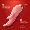 Tongue Licking Vibrator for Women G Spot Clitoris Vagina Anal Nipple Stimulation Adults Sex Toys for Female Masturbation