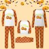 Halloween Print Family Matching Long Sleeved Parent-child Suit Home Clothes Suit Fall
