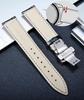 BINLUN Genuine Leather Watch Genuine Calf Leather with a Snake 10 12 Sizes Buckle Band, Replacement, Leather, Pattern, Unisex, Colors,