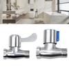1/2Inch Stainless Steel Water Splitters Valves Accessory for Shower Faucet Sprayers Nozzle Bathroom Sink and Heaters