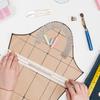 Silicone Hemmer Flexible Curve Scale Hemming Tool Heat Resistant Hem Ruler Sewing Auxiliary Tool for Padding Cloth Pants Fabric