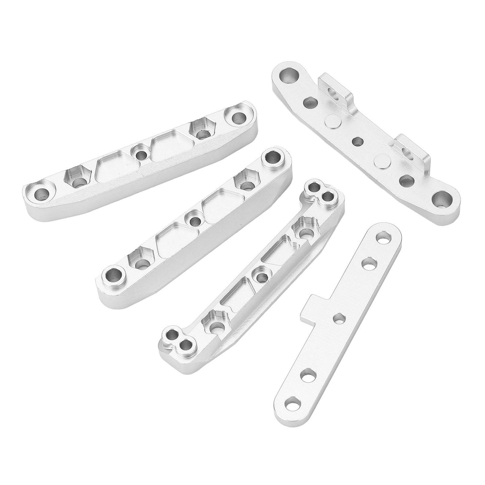 

Задня нижня підвіска Кріпильна пластина важеля Алюмінієвий сплав Зменшення вібрації для FS ATOM 6S 18 срібний