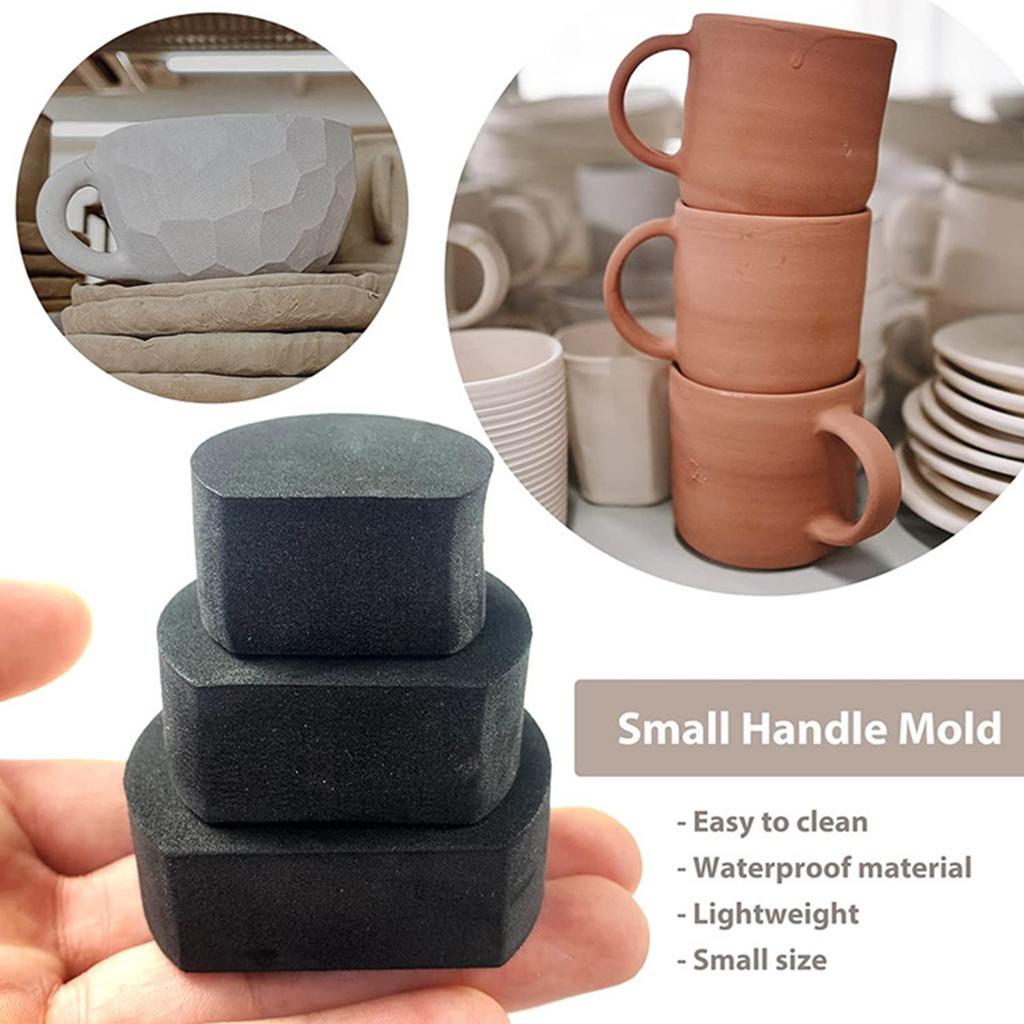 Pottery Mug Handle Mold Ceramic Clay Mug Handle Forms Pottery Clay Ceramics Handle Pottery Clay Mug Handle Making Tools