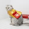 Katze Chinesisches Neujahr Kostüm Umhang Frühlingsfest Hundeumhang Verkleidung Kleidung Festkostüm Foto Outfit für Haustiere