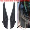 Front Wiper Side Cowl Extension Cover Trim 53824-02130 53823-02130,Windshield Wrap Corner Cap,1 Pair For Toyota Corolla Altis 2014-2019