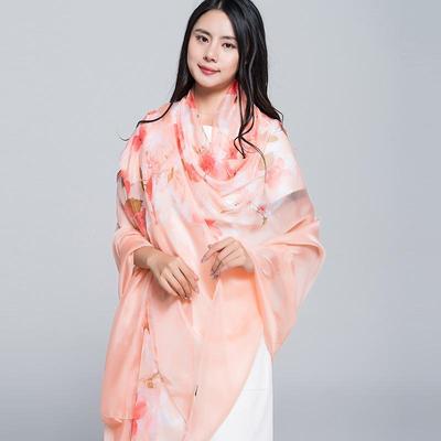 Foulard in Chiffon Stile Coreano Extra Large - Versatile Telo da Spiaggia e Sciarpa Protezione Solare per Donne