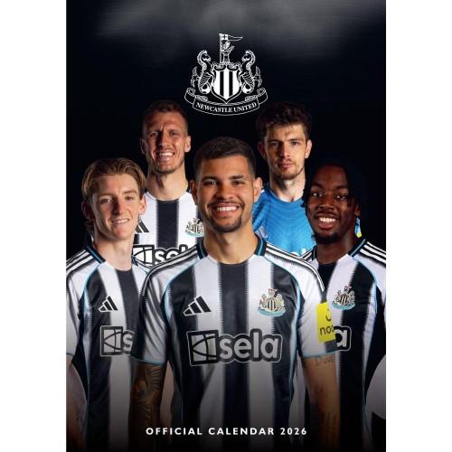 Newcastle United FC 2026 A3 Wall Calendar