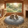 Round Rabbit Nest Mat Warm Hamster Sleeping Bed Pet Cushion Guinea Pig Bed  for Guinea Pig Rabbit