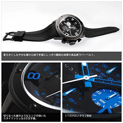 FrancTemps GAVARNIE Chronograph Men's Watch, White, FTGC-WH