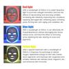 Rechargeable 7-Color LED Photon Facial & Neck Mask — Skin Rejuvenation, Whitening, Face Lifting, Anti-Wrinkle Beauty Device for Home SPA