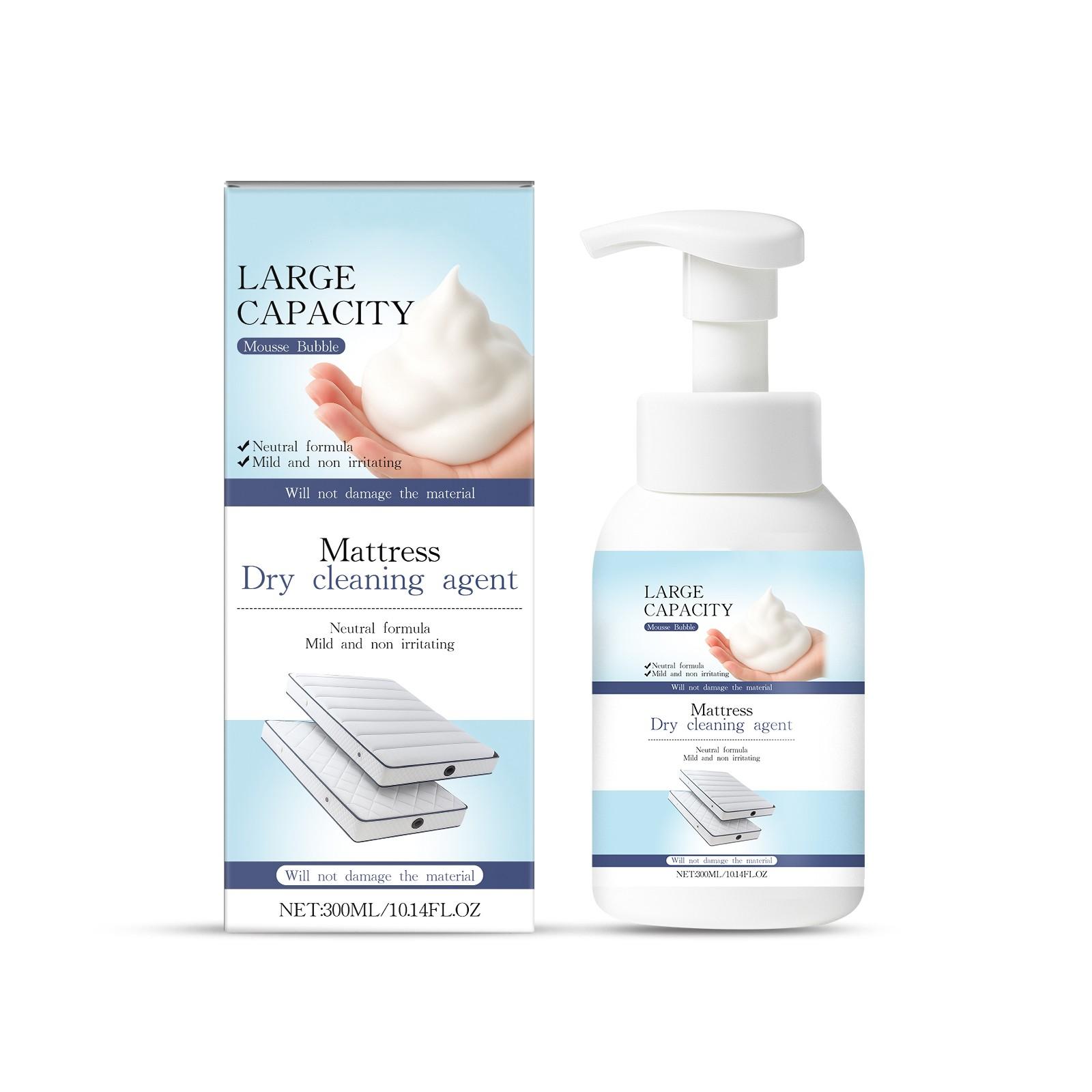 

Ткань для матраса Многофункциональный очиститель Матрас Ковер Удаление пятен Материал для ухода 300 мл One Size белый